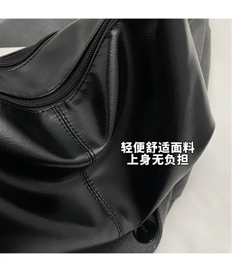 Black Nylon Shoulder Bag for Girls 2023 — feature 6