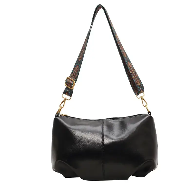 Black Nylon Shoulder Bag for Girls 2023 - Image 4