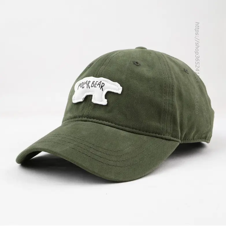 Men Korean Style Black Polar Bear Cap - Image 7