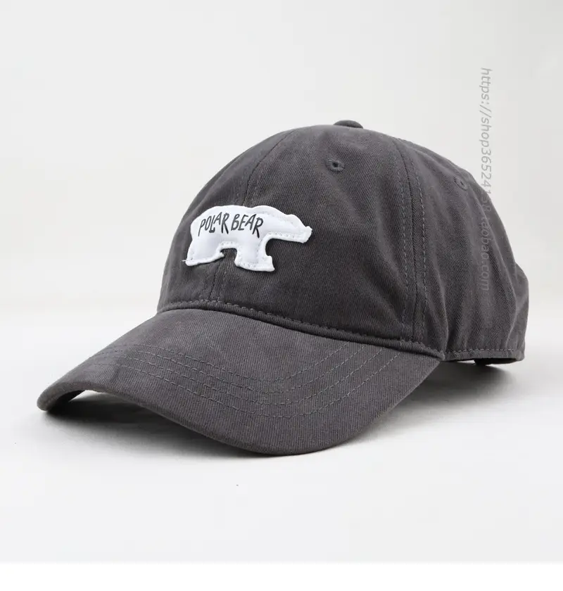 Men Korean Style Black Polar Bear Cap — feature 3