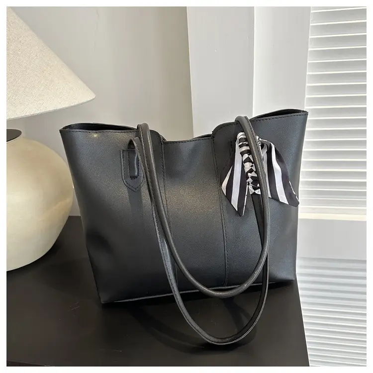 Women's Large Capacity Tote Bag Beige 2023 Autumn — feature 12