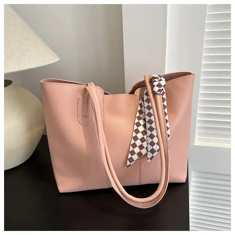 Women's Large Capacity Tote Bag Beige 2023 Autumn — feature 9