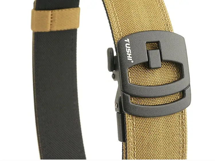 3.8CM Double-Layer Hardened Automatic Buckle Shooting Training Belt — feature 23
