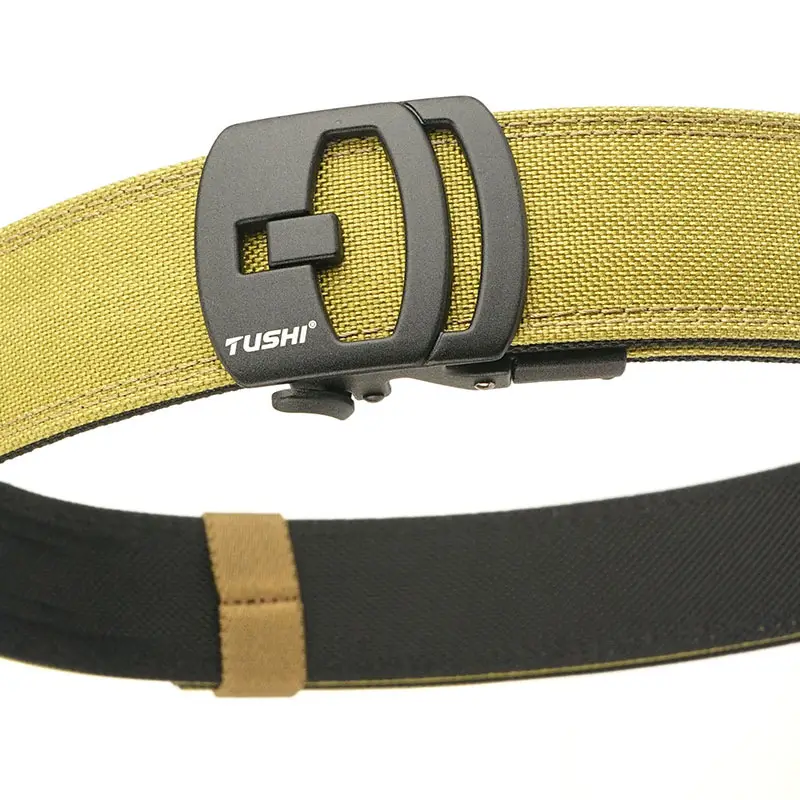 3.8CM Double-Layer Hardened Automatic Buckle Shooting Training Belt - Image 3