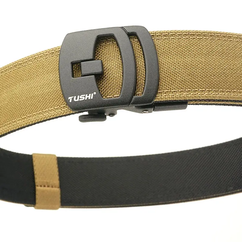 3.8CM Double-Layer Hardened Automatic Buckle Shooting Training Belt - Image 4
