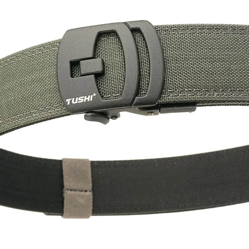 3.8CM Double-Layer Hardened Automatic Buckle Shooting Training Belt - Image 5