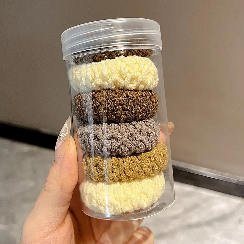 New Thick High Elastic Canned Head Rope Balls for Women - Image 2