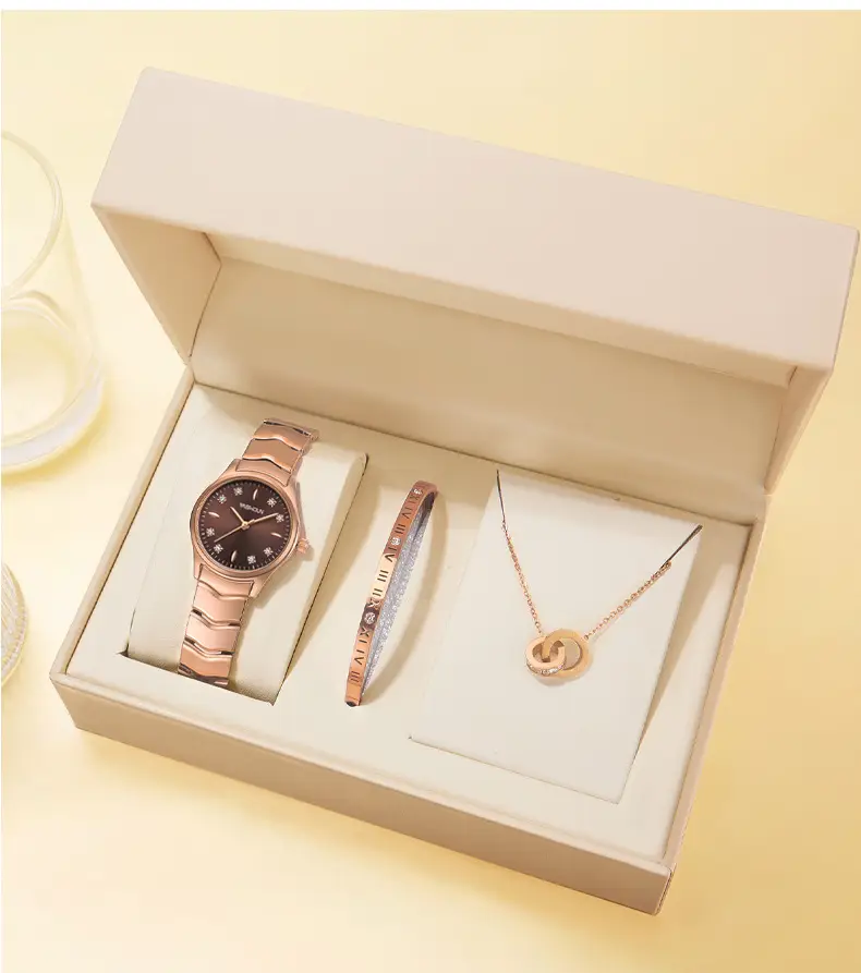 2023 Ashidon Gold & Silver Quartz Watch Set — feature 15