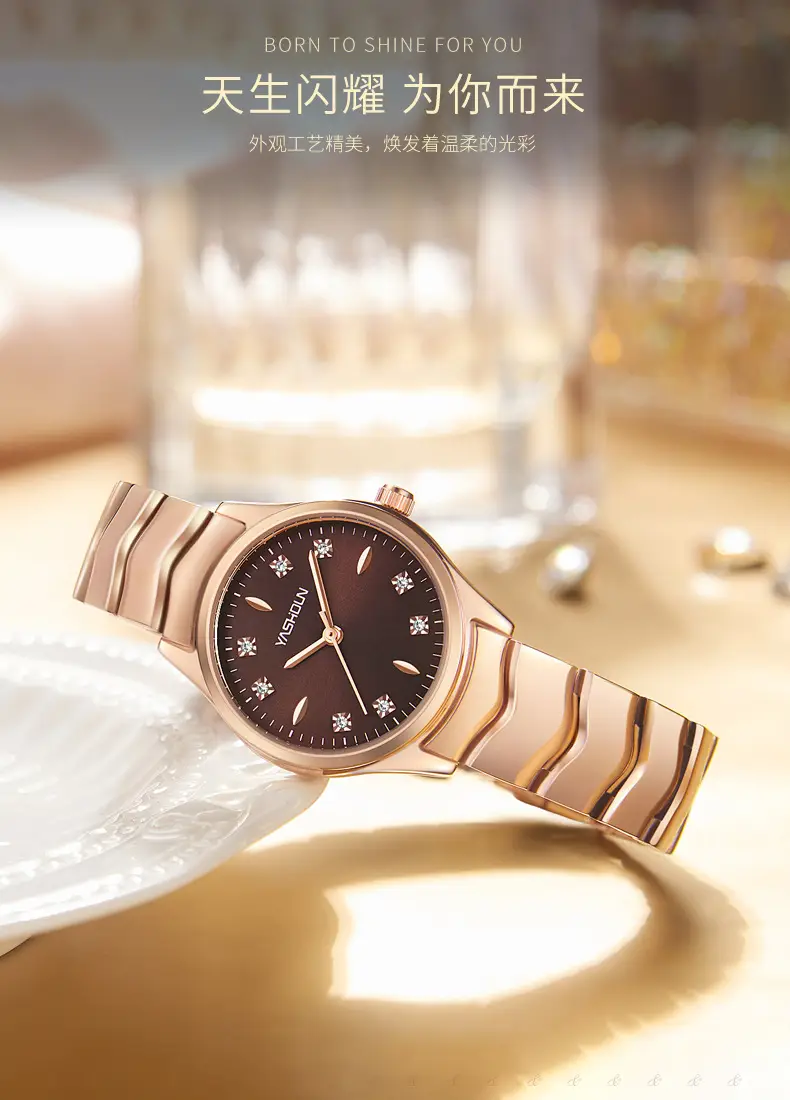 2023 Ashidon Gold & Silver Quartz Watch Set — feature 8