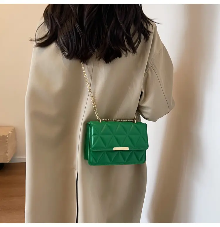 Women's Rhombic Chain Shoulder Bag 2023 — feature 12