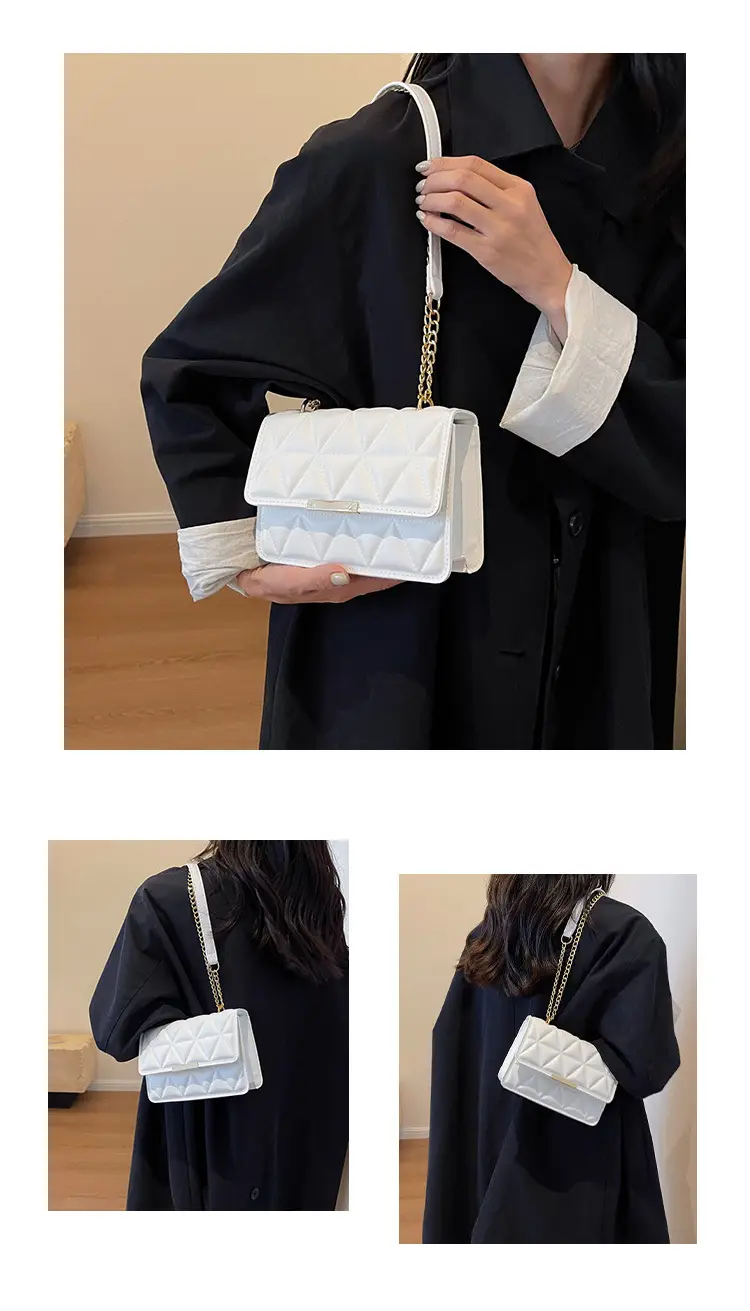 Women's Rhombic Chain Shoulder Bag 2023 — feature 35