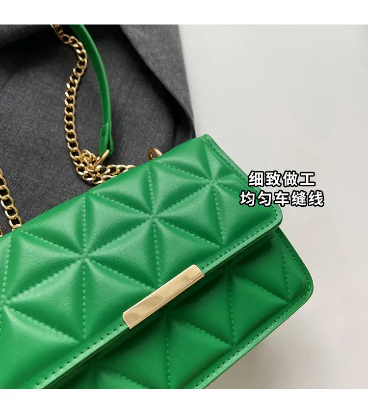 Women's Rhombic Chain Shoulder Bag 2023 — feature 4