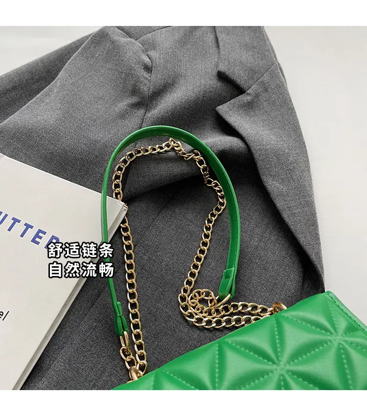 Women's Rhombic Chain Shoulder Bag 2023 — feature 6