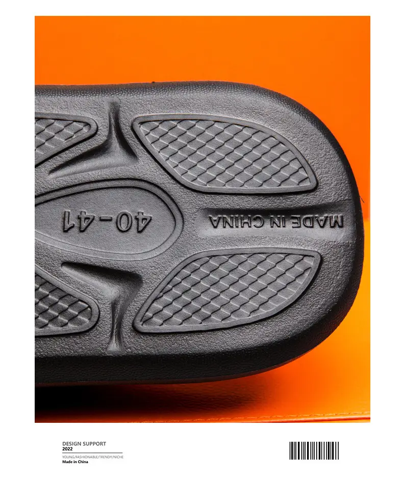 Cotton slippers men's winter fleece-lined warm cross-border new casual home closed toe waterproof couple cotton slippers trendy wool slippers — feature 7