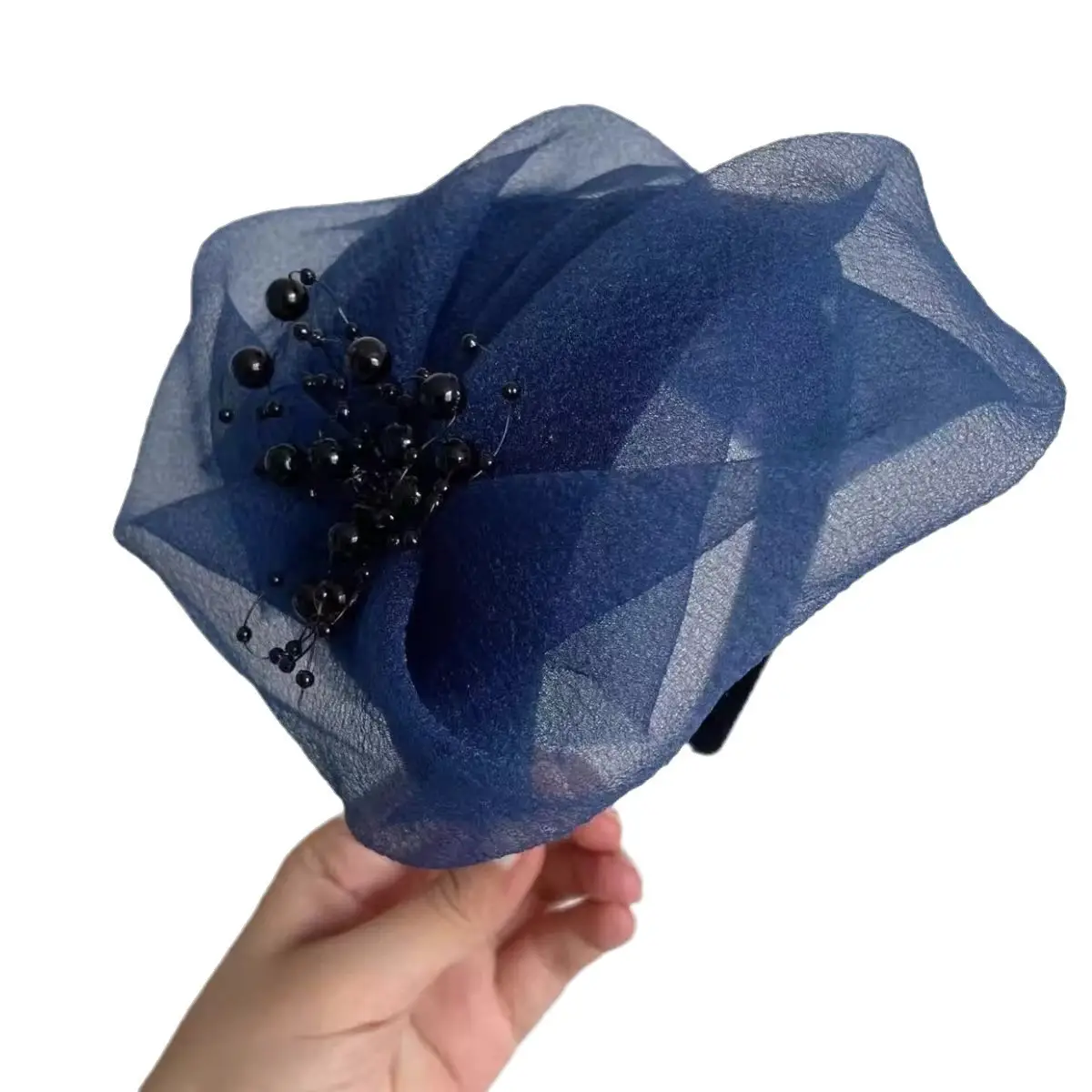 Bleached Hair Cover with Beads for Women - Image 11