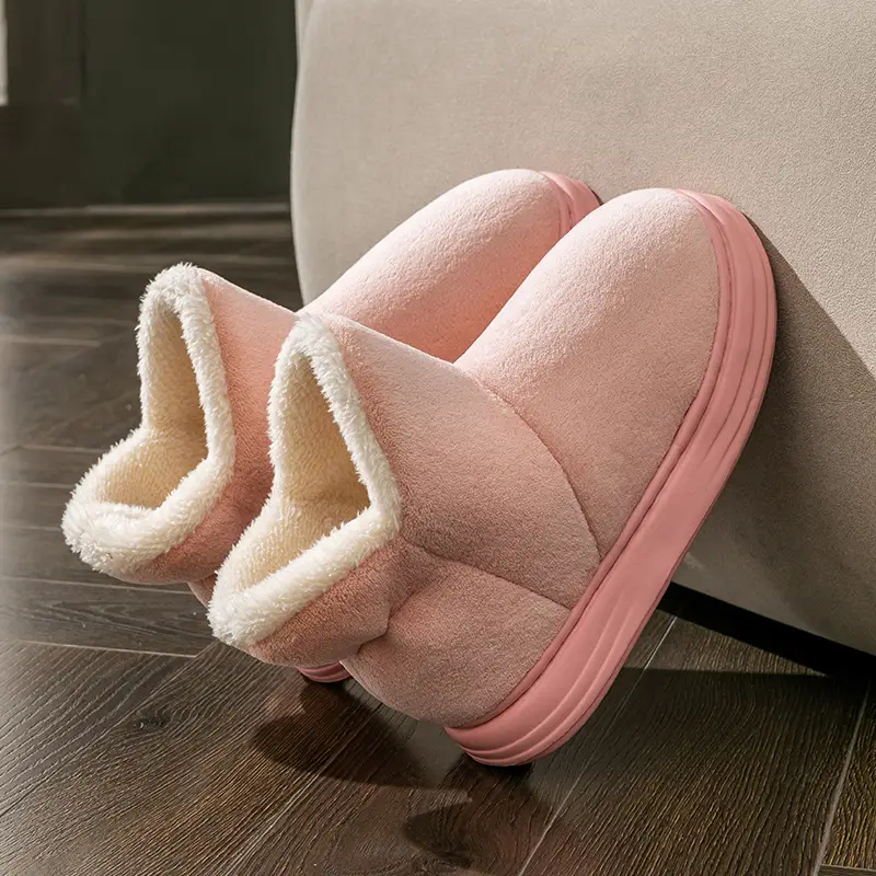 Women Cotton Slippers Warm Thick-Soled Autumn Winter 2026 - Image 6