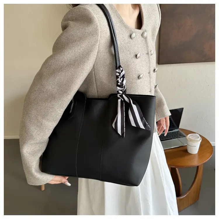 Brown Leather Tote Bag for Women Large Capacity — feature 15