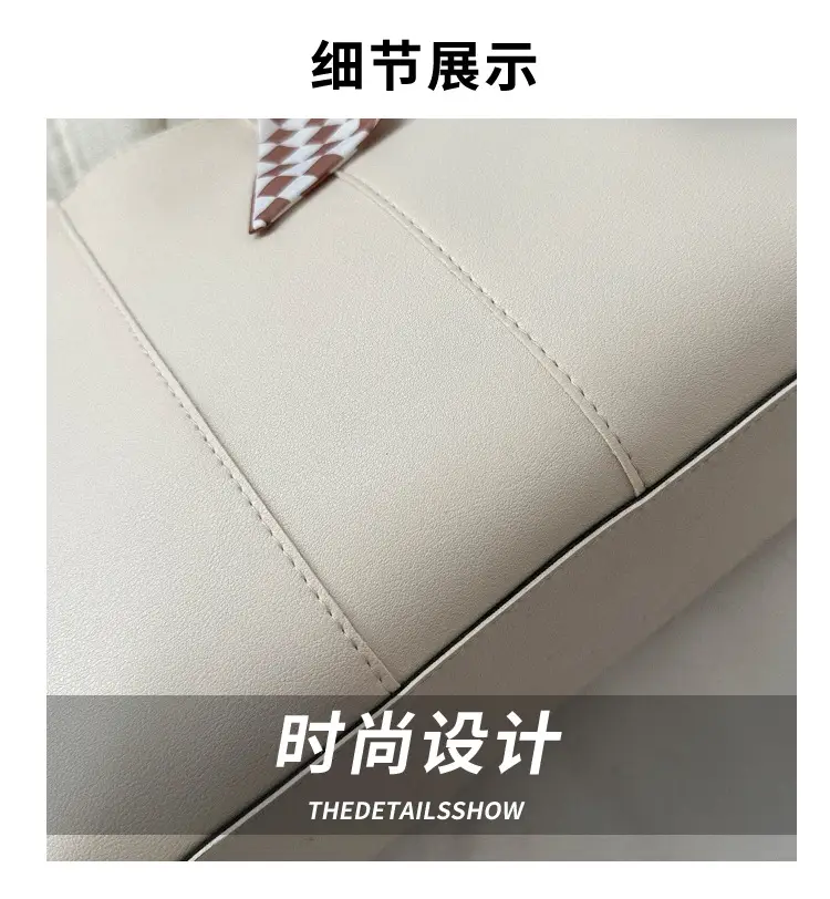 Brown Leather Tote Bag for Women Large Capacity — feature 4