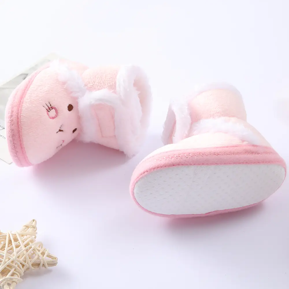 Baby Soft Fluffy Slippers for 0-1 Years Old — feature 11