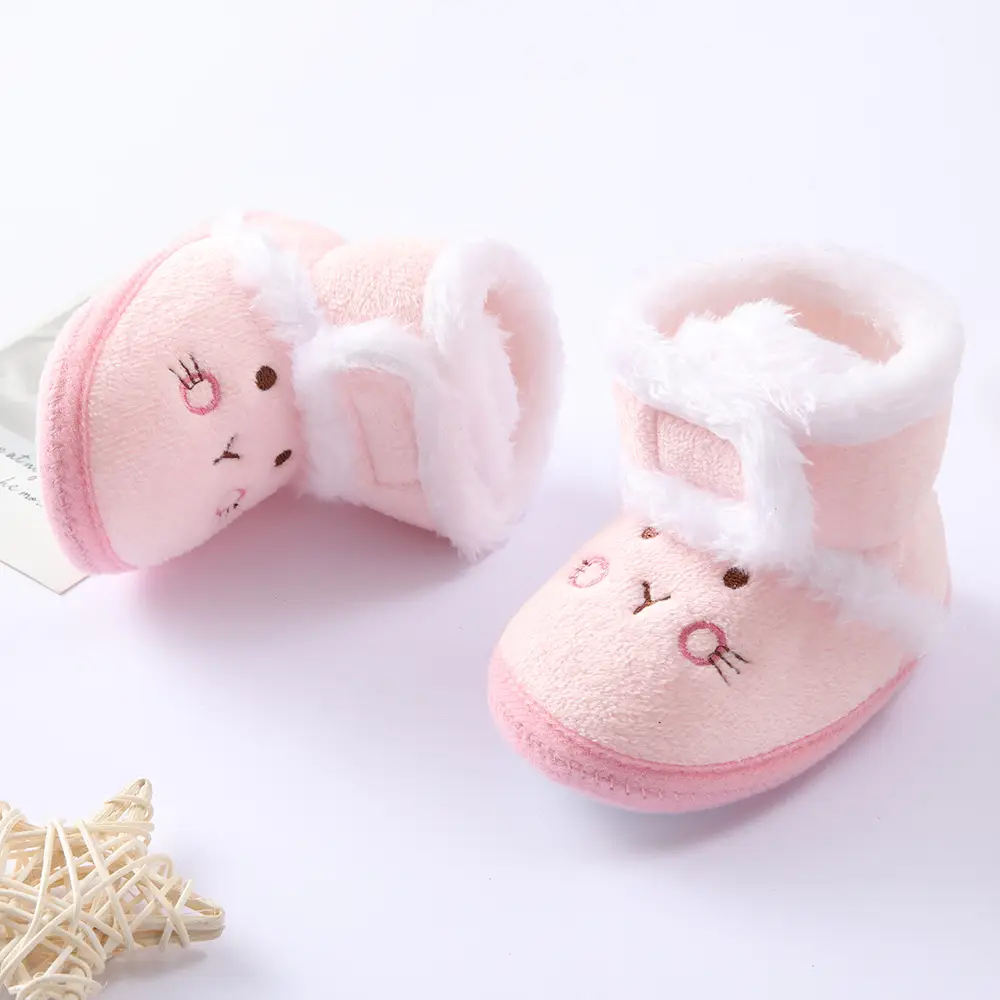Baby Soft Fluffy Slippers for 0-1 Years Old — feature 12