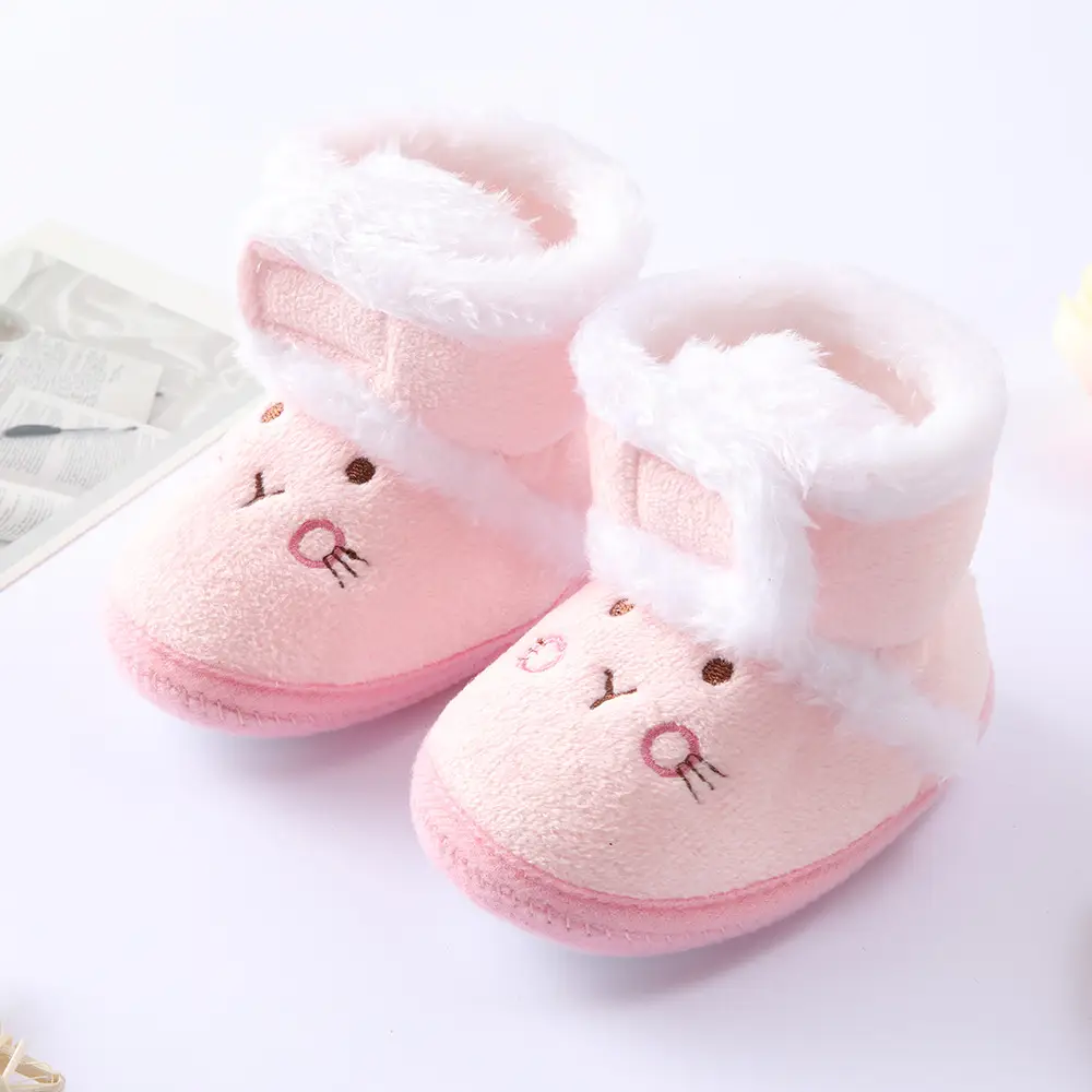 Baby Soft Fluffy Slippers for 0-1 Years Old — feature 15