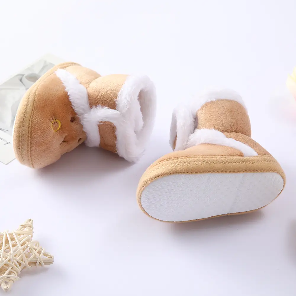 Baby Soft Fluffy Slippers for 0-1 Years Old — feature 16