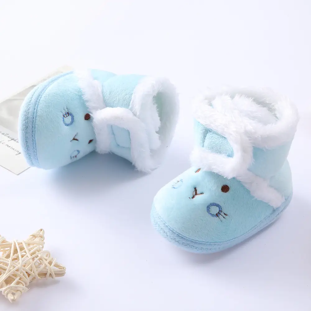 Baby Soft Fluffy Slippers for 0-1 Years Old — feature 7