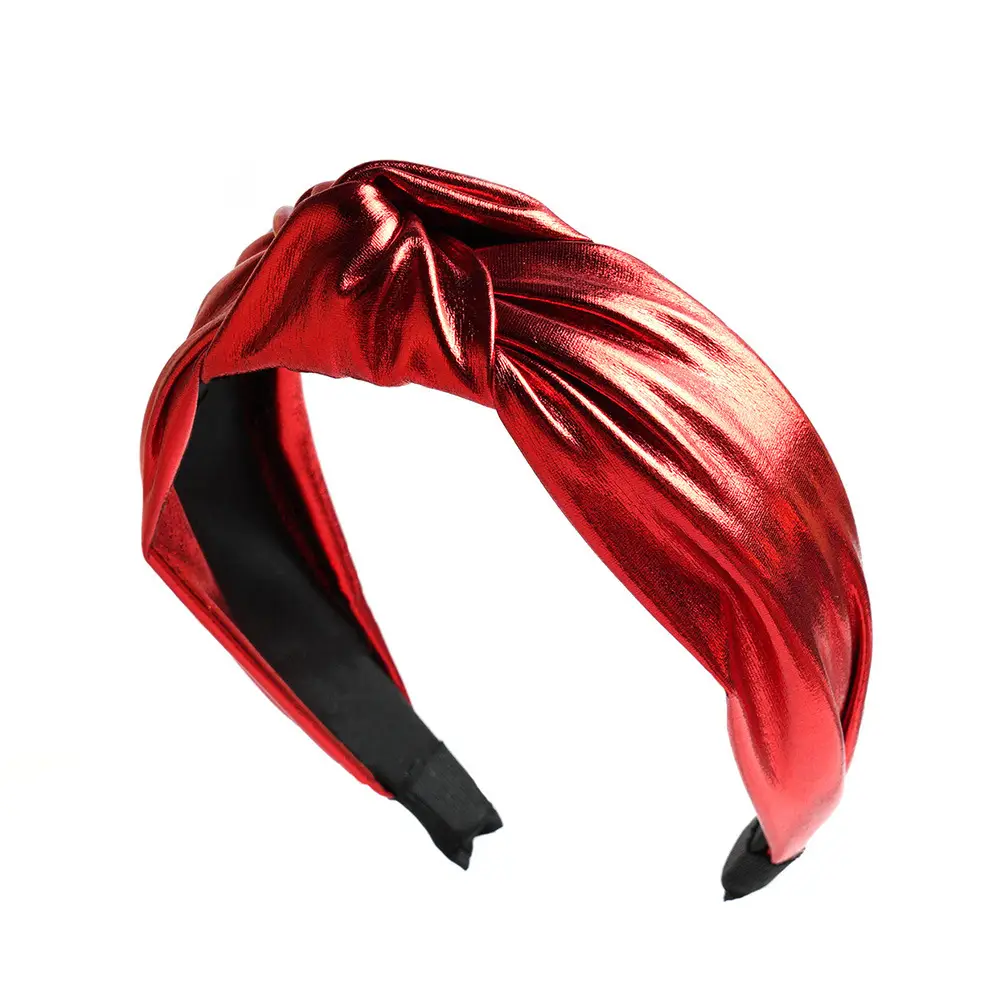 Rainbow PU Leather Skull Top Headband for Women - Image 4