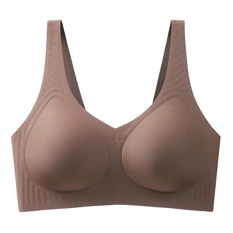 Pink Jelly Wide Shoulder Strap One-Piece Underwear Women - Image 13