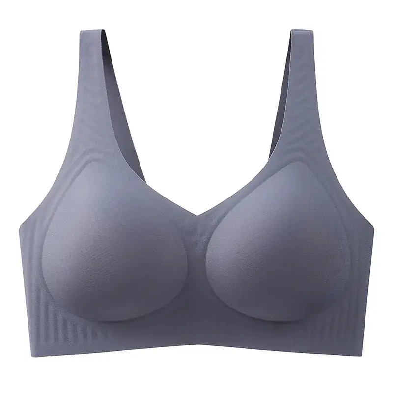 Pink Jelly Wide Shoulder Strap One-Piece Underwear Women - Image 5