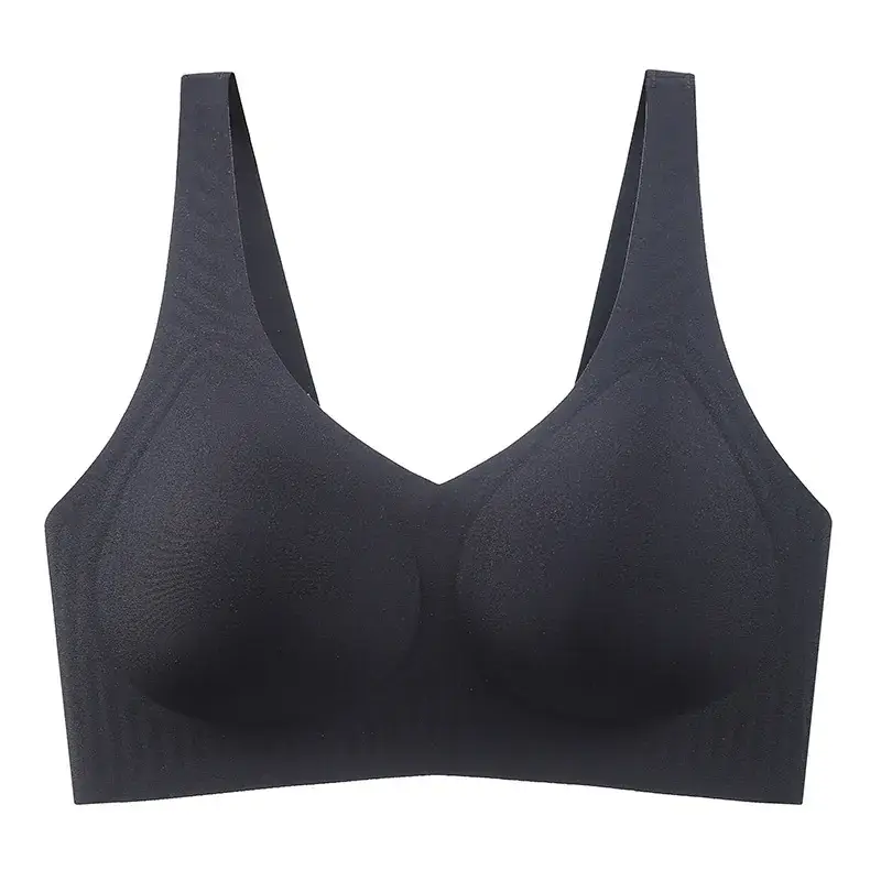 Pink Jelly Wide Shoulder Strap One-Piece Underwear Women - Image 8