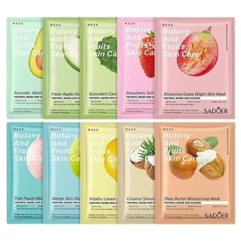 Sadoer Plant Mask Series Hydrating Moisturizing Mask 17g - Image 48