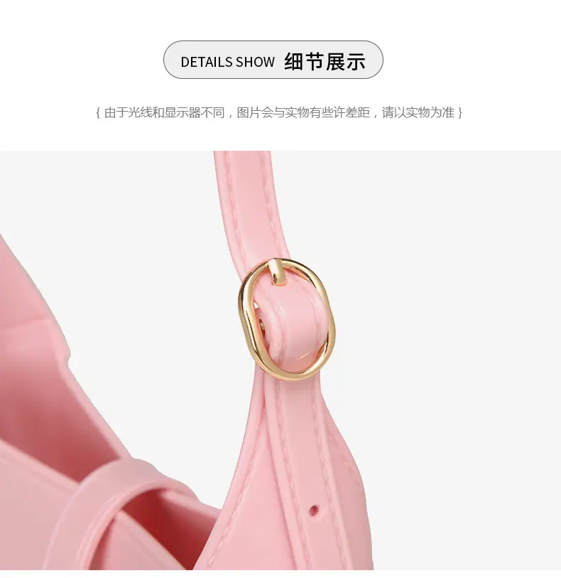 Stain-Resistant Jelly Shoulder Bag for Women — feature 12