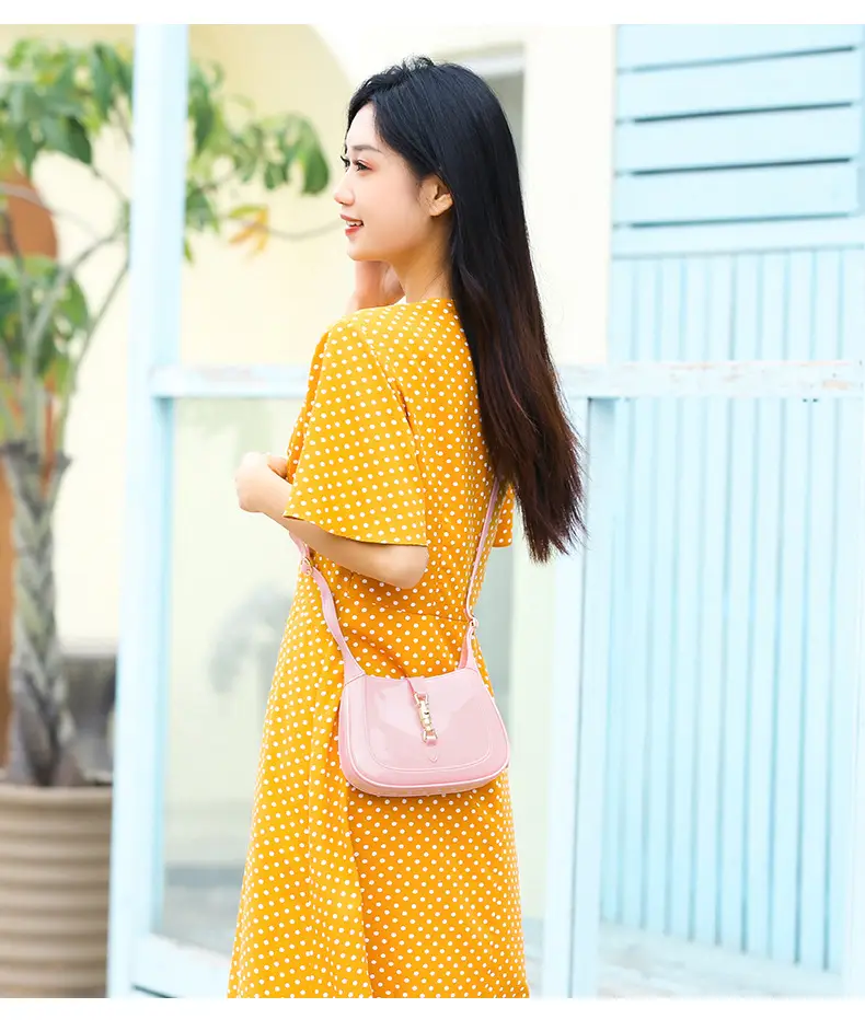 Stain-Resistant Jelly Shoulder Bag for Women — feature 16