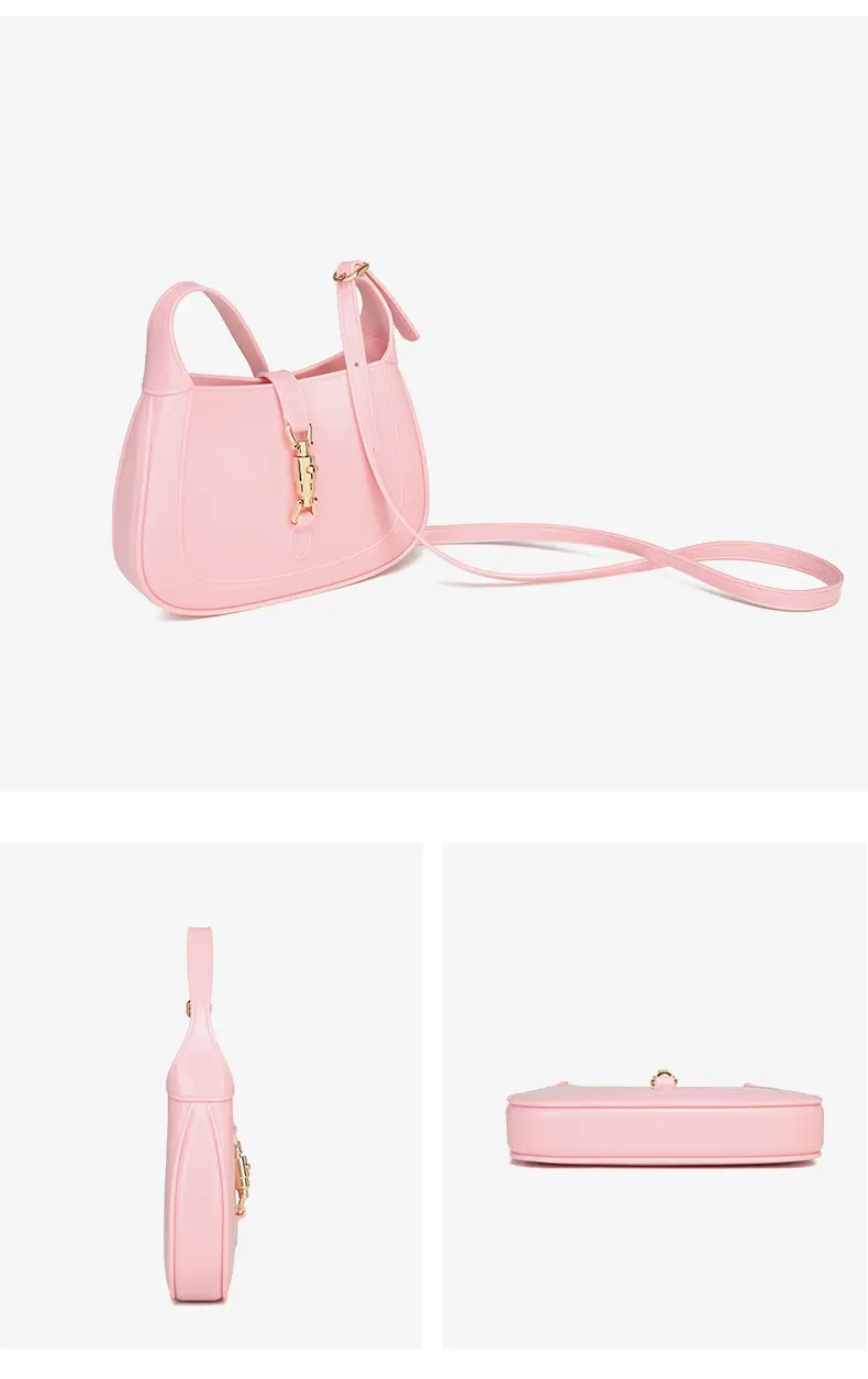Stain-Resistant Jelly Shoulder Bag for Women — feature 21