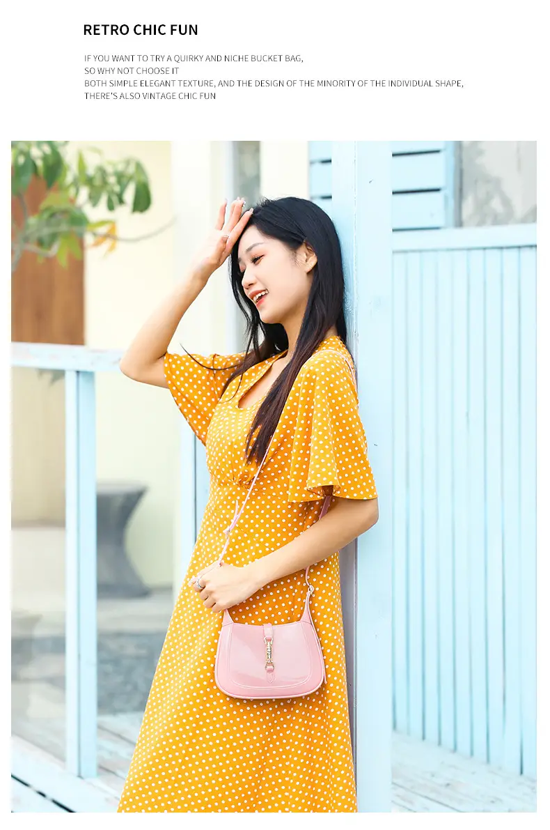 Stain-Resistant Jelly Shoulder Bag for Women — feature 5