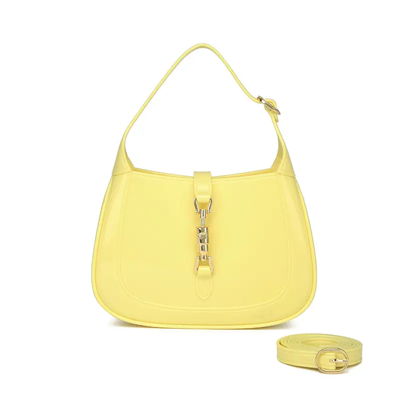 Stain-Resistant Jelly Shoulder Bag for Women - Image 3