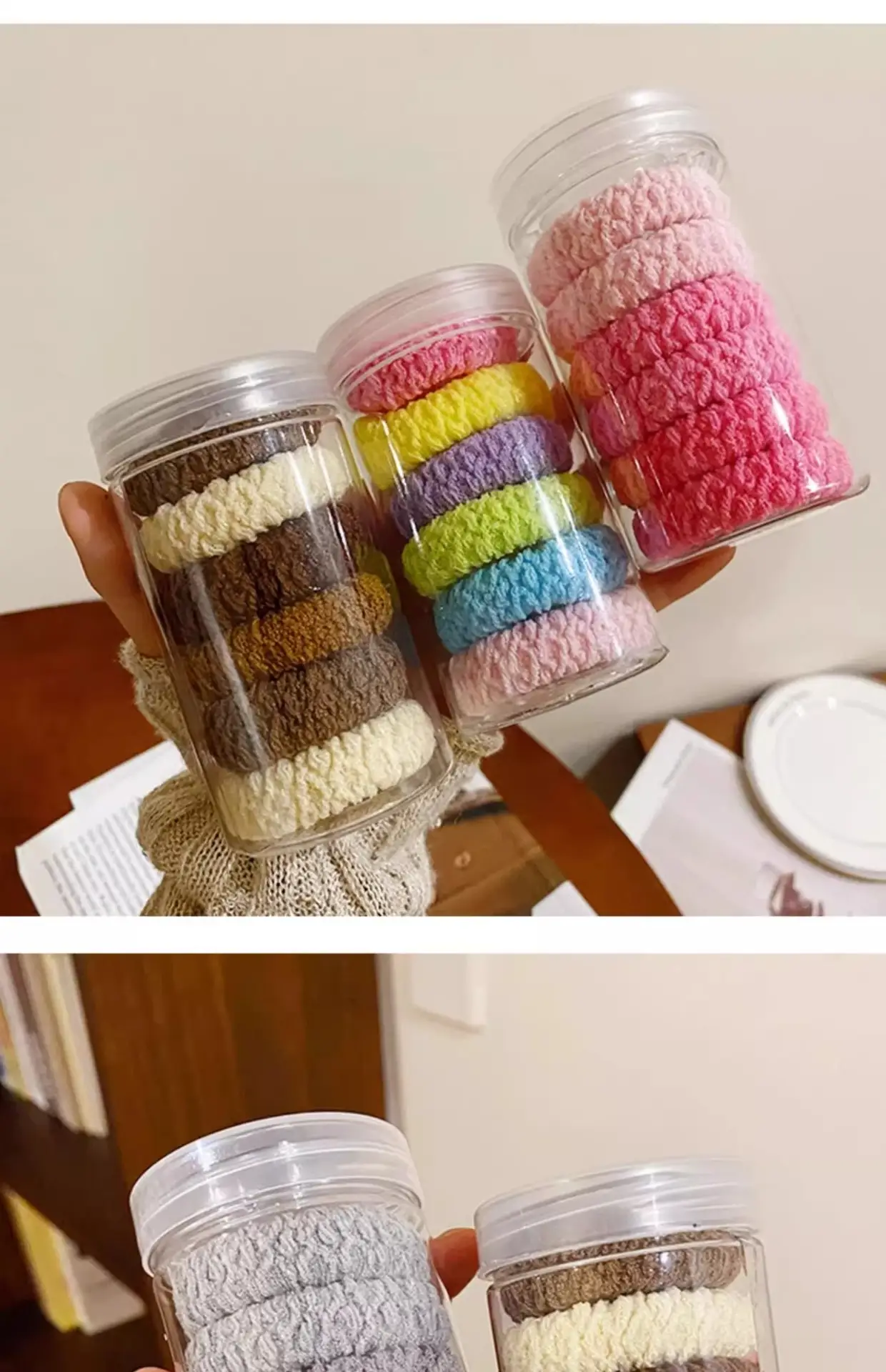 Wholesale 6-Pack Hair Ties for Women Korean Style — feature 7