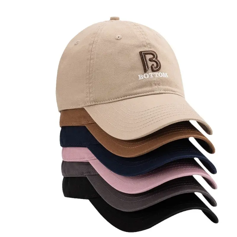 Men's Navy Blue Letter Embroidered Baseball Cap - Image 11