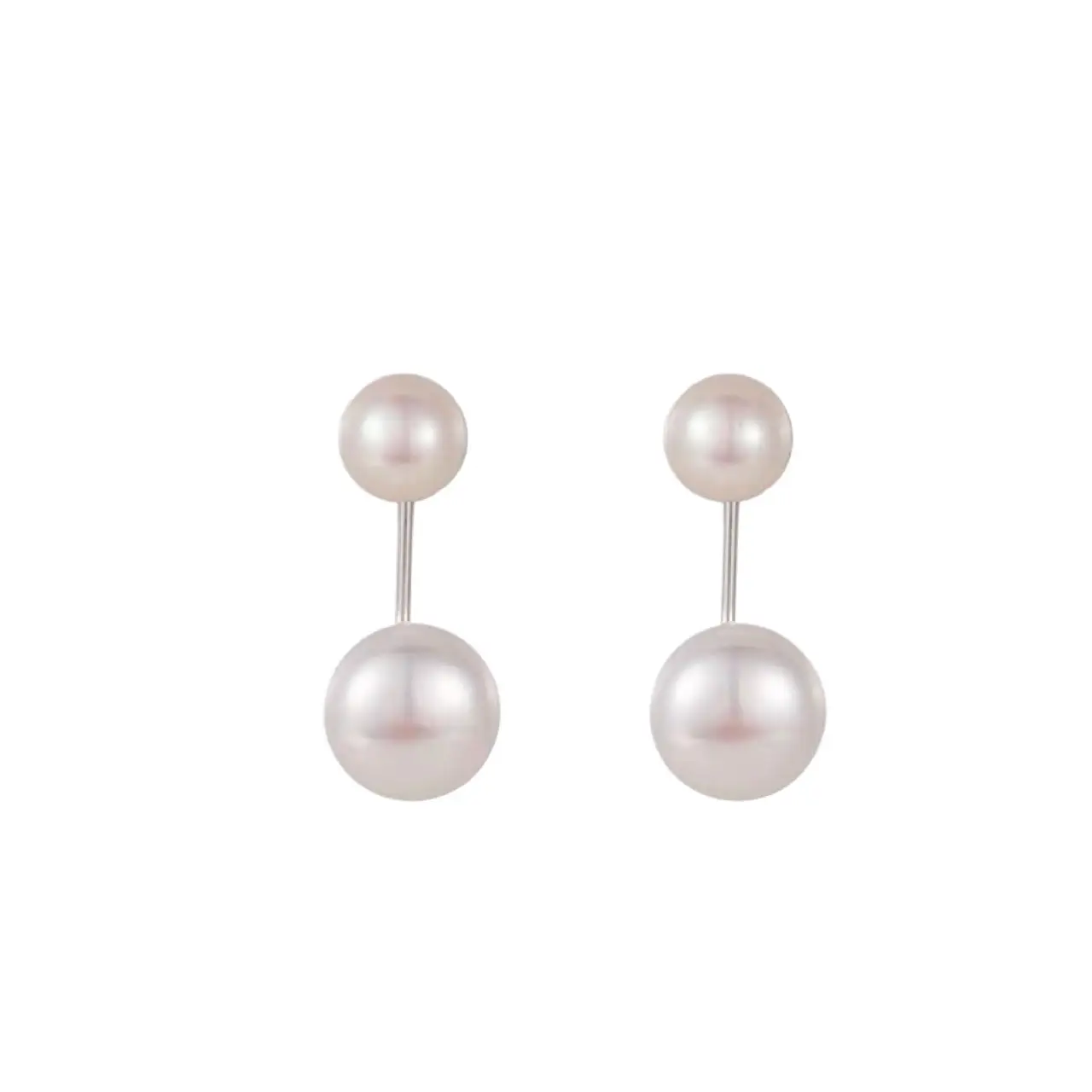 Classic Pearl Earrings for Women & Men S925 Silver
