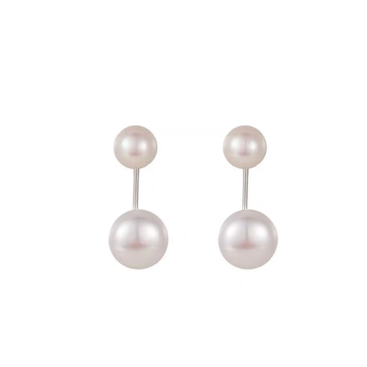 Classic Pearl Earrings for Women & Men S925 Silver — feature 5