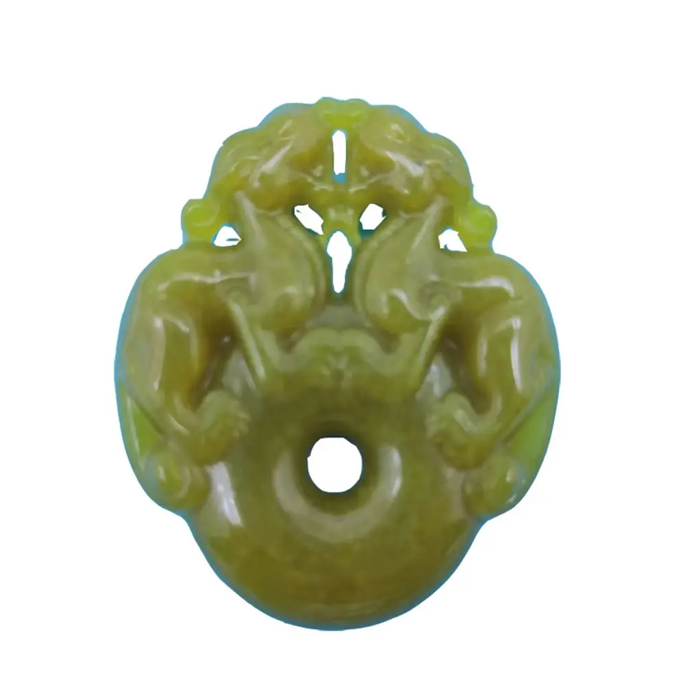Xiu Jade Peace Pendant with Pixiu Design - Image 6