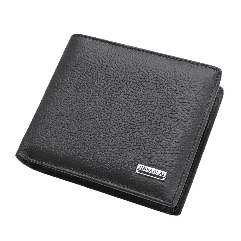 Cross-border hot short men's wallet PU wallet coin purse wallet zipper wallet wallet bag a generation of hair