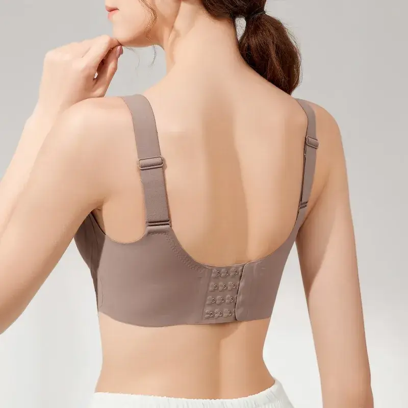 Plus Size Seamless Wireless Push Up Bra for Women - Image 6