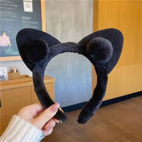 Plush Strawberry Bear Headband for Women - Image 14