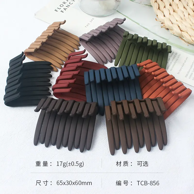 5-Tooth Cross Hairpin for Women Blue Wholesale