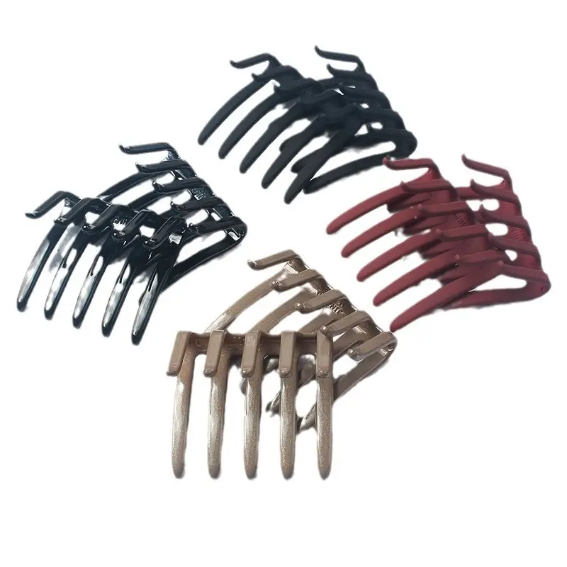 5-Tooth Cross Hairpin for Women Blue Wholesale