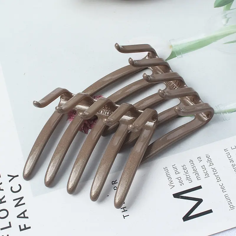 5-Tooth Cross Hairpin for Women Blue Wholesale