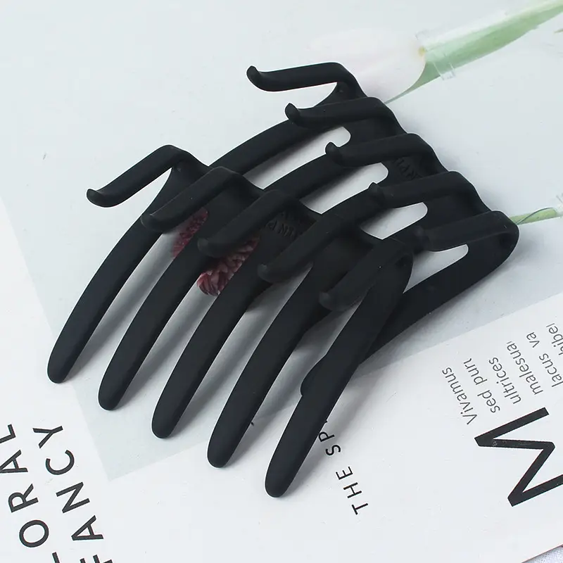 5-Tooth Cross Hairpin for Women Blue Wholesale