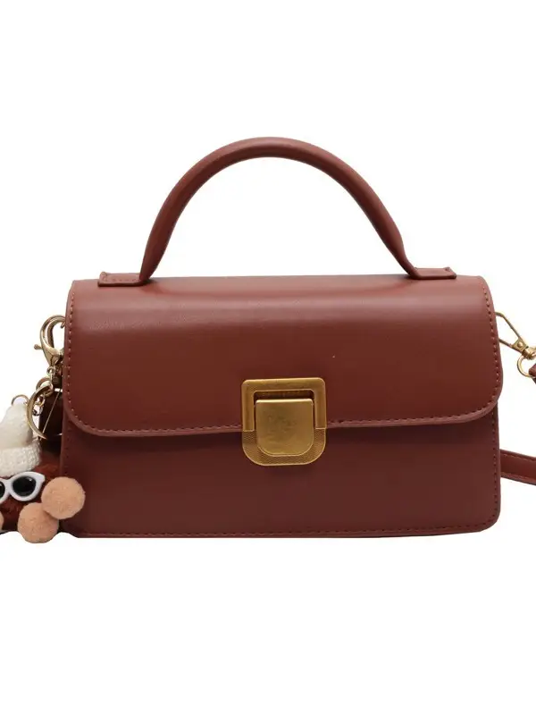 Brown Leather Shoulder Crossbody Bag for Women 2023 - Image 13